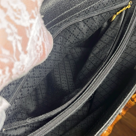 Gucci Diana Large Tote with Bamboo Handles Vintage Suede & Leather - Picture 11 of 16